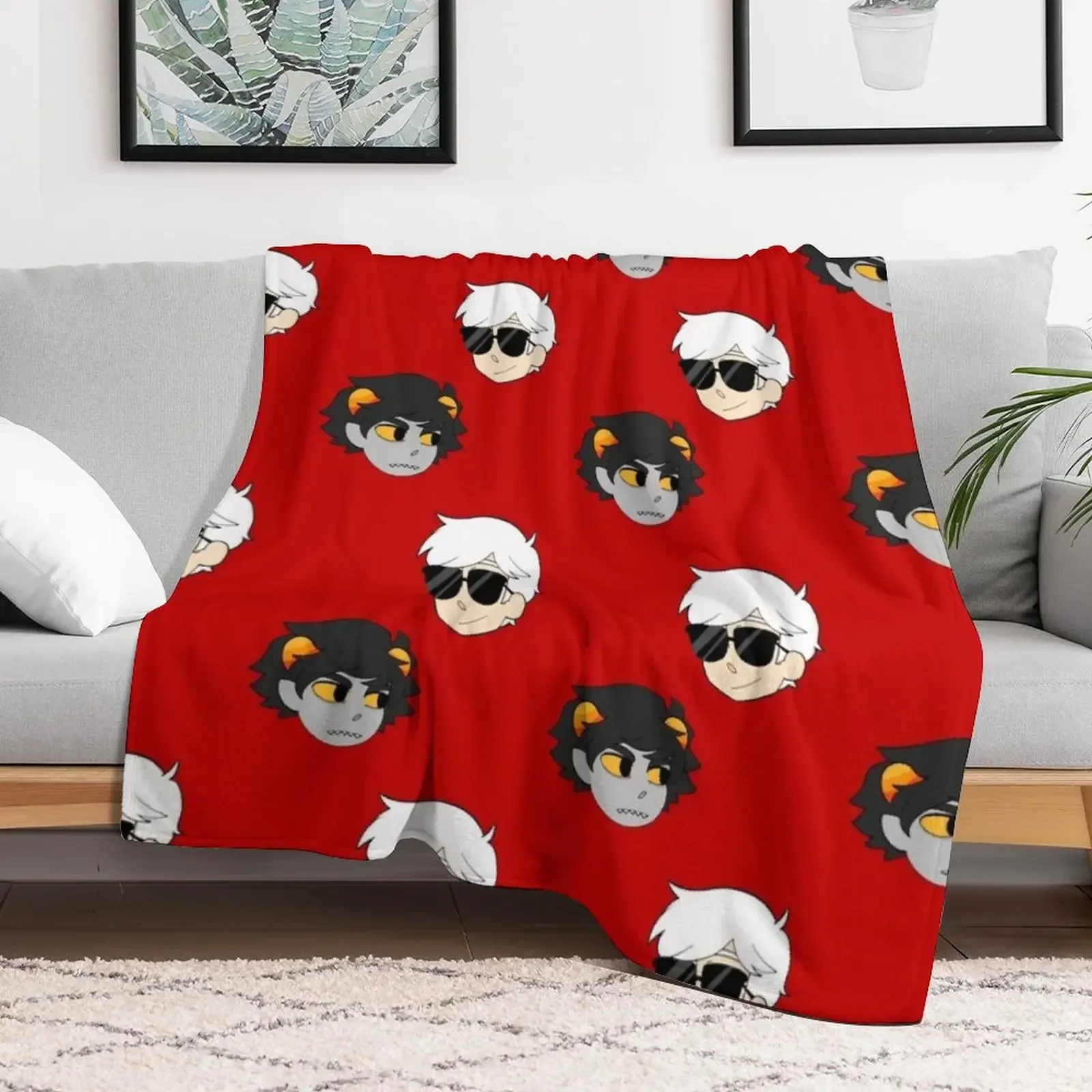 Плед Dave and Karkat одеяло для дивана теплые зимние свободные одеяла