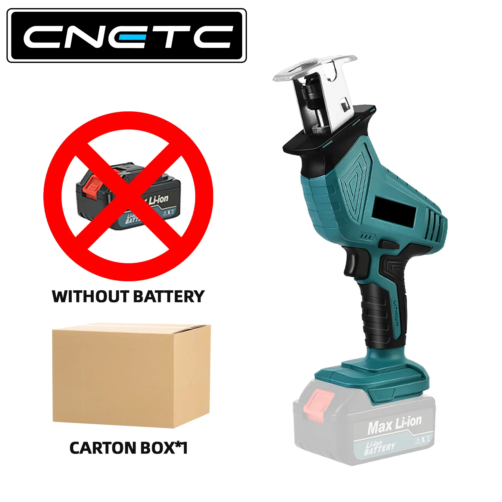 Аккумуляторная электрическая сабельная пила CNETC