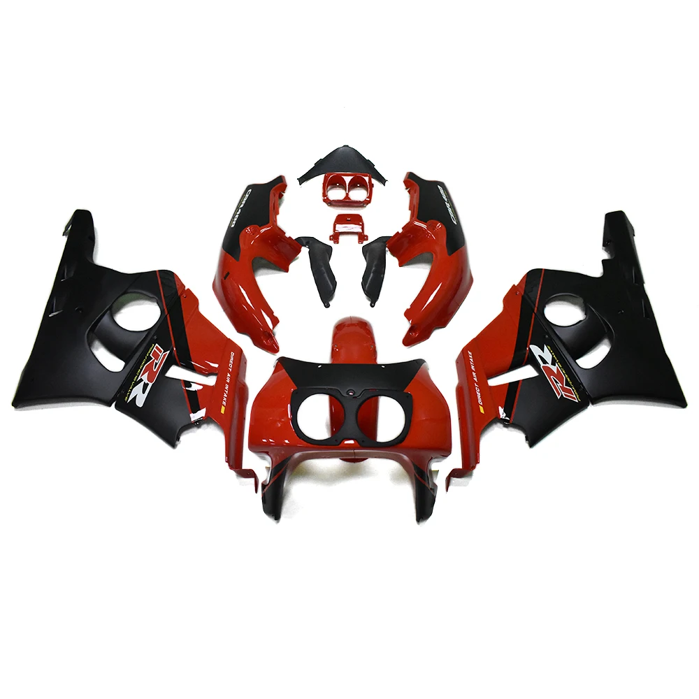 

Motorcycle Fairing for Honda cbr400rr NC29 90-99 High Quality Bodyworks Compression Molding Red and Black Painting