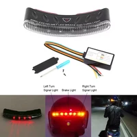 12v 5w wireless led universal motor motorcycle helmet brake and turn signal light warning light motorcycle helmets lamp