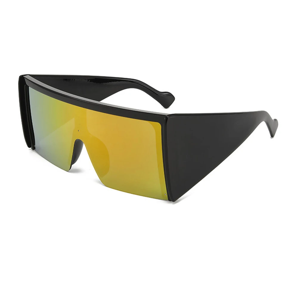 Солнцезащитные очки большого размера в стиле панк для мужчин и женщин солнечные