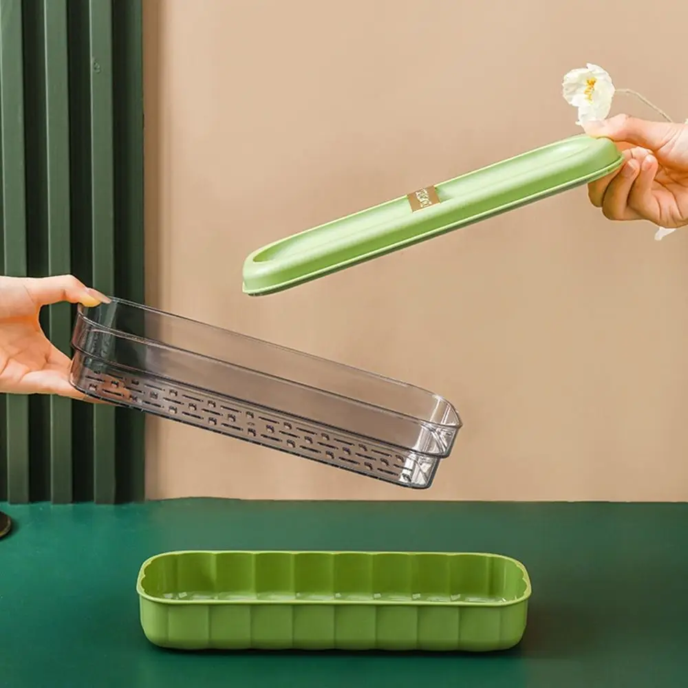 Пластиковая коробка для хранения ложек и вилок вместительная компактная ручная