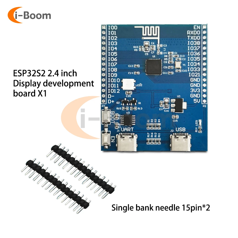 2 4-дюймовый 240x320 пикселей ESP32-S2 Модуль разработки беспроводного Wi-Fi платы для CH340K