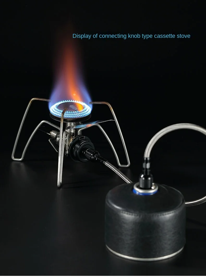 Наружный черный магнитный конвертер для газовой канистры Campingmoon аксессуары