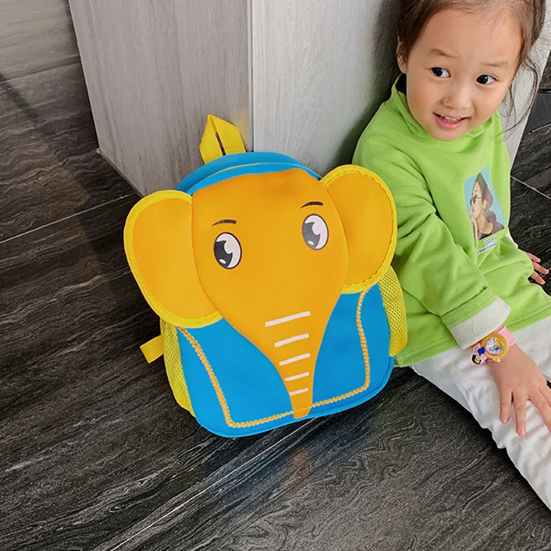 Baby Backpacks Boys Girls Cartoon Animal Cute Shoulder Bag Children School Bags Kids Toddler Kindergarten Students Backpack