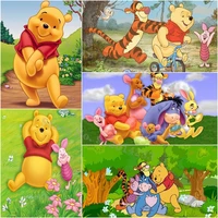 disney winnie the pooh 5d diy full drill diamond painting embroidery mosaic pictures cross stitch kits furniture home decor