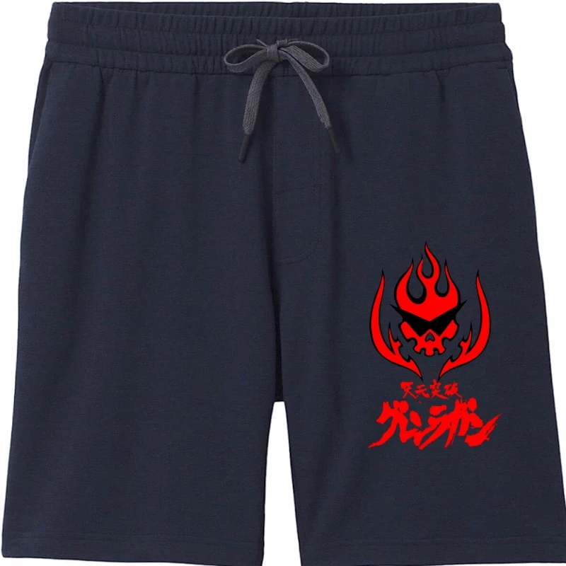 

summer Shorts cool Printing Men's Shorts men Shorts Mens Gurren Lagann Chiffon Forget the Risk Row Row Fight the Power shorts