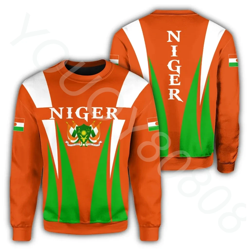 

New Men's Sweatshirts 3D Printed African Region Sweaters Niger Sweatshirts Apex Style Retro Harajuku Casual Clothing