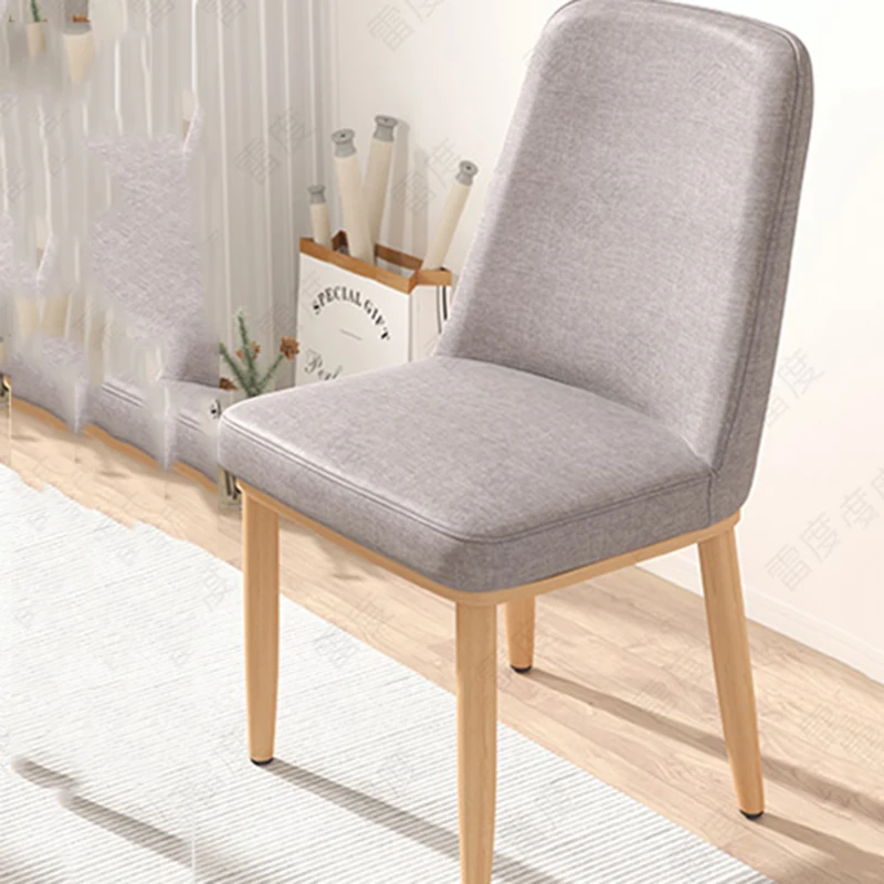 

Modern Design Dining Chair Unique Mid Century Soft Leisure Dining Chair Vintage Upholstered Sillas De Comedor Bedroom Furniture