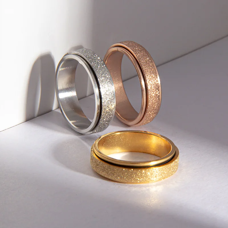 Вращающиеся ювелирные изделия на заказ анти-непоседа беспокойство снятие