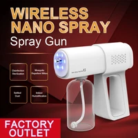 electric nano blue light steam spray k5 wireless fogging disinfection sprayer gun type c atomization sanitizer machine tool