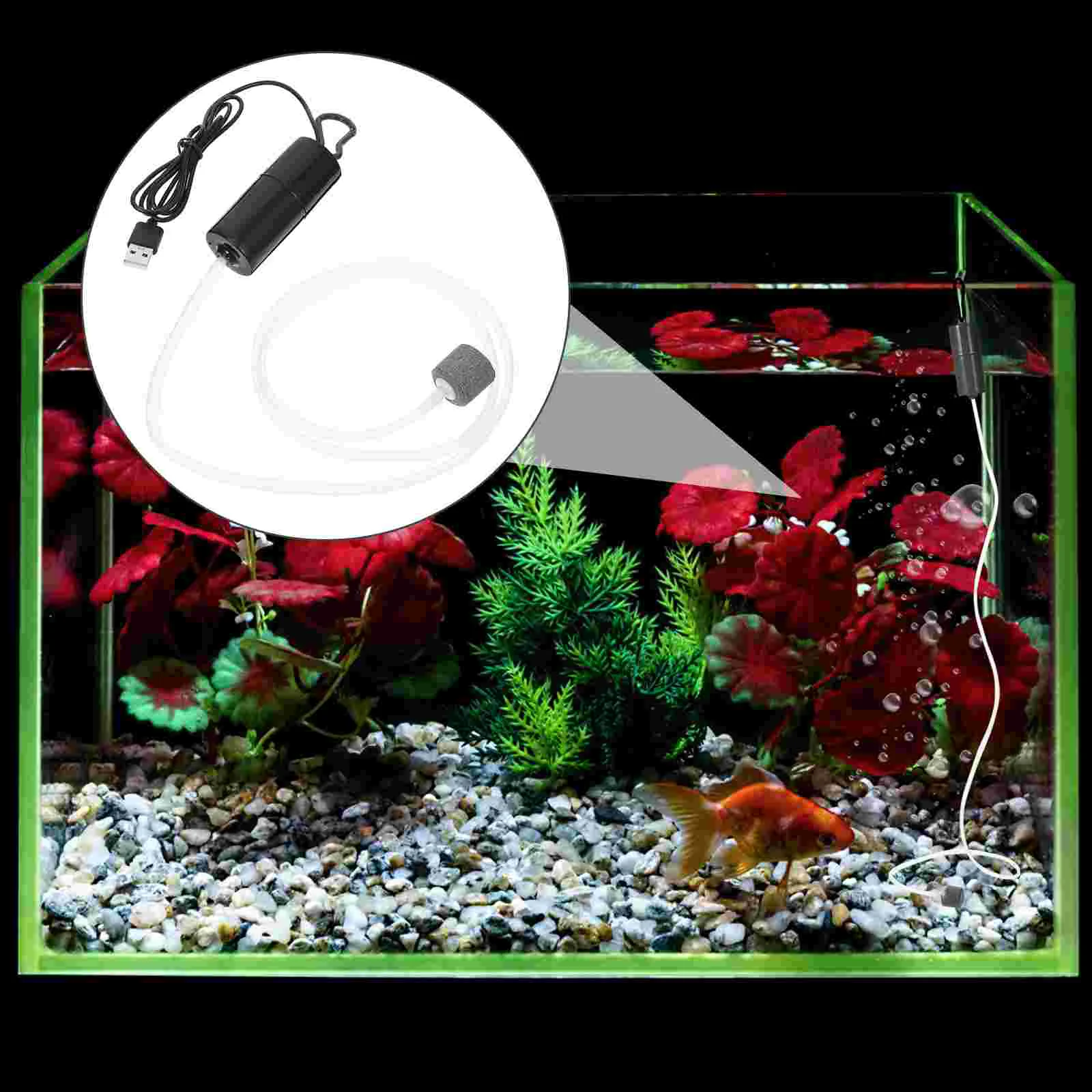 USB портативный аквариум для сельского хозяйства принадлежности аквариума