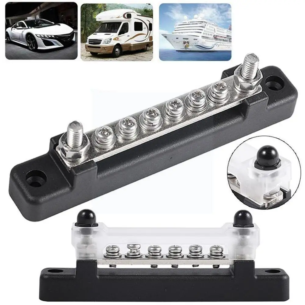 

6 Терминал А шина и крышка распределительный блок заземления Power O1S4 Автомобильная Клеммная колодка Лодка Грузовик комплект Марин Y5Z5