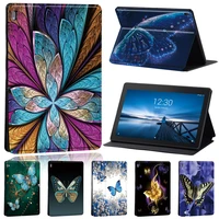 tablet case for lenovo smart tab m10 fhd pluslenovo tab e10m10 10 1 inch dust proof butterfly series leather flip cover case
