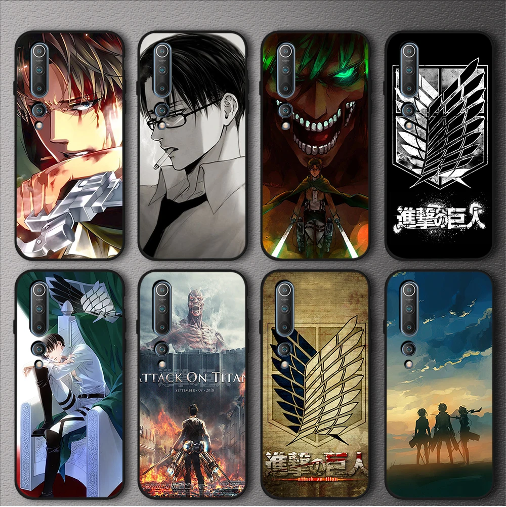 

Attack On Titan Anime Case For Xiaomi Redmi Note 11 10 Pro Case Redmi Note9 12 9 Pro Max 8 8T Poco M3 9S 10S 7 9T 9A 9C NFC 8A