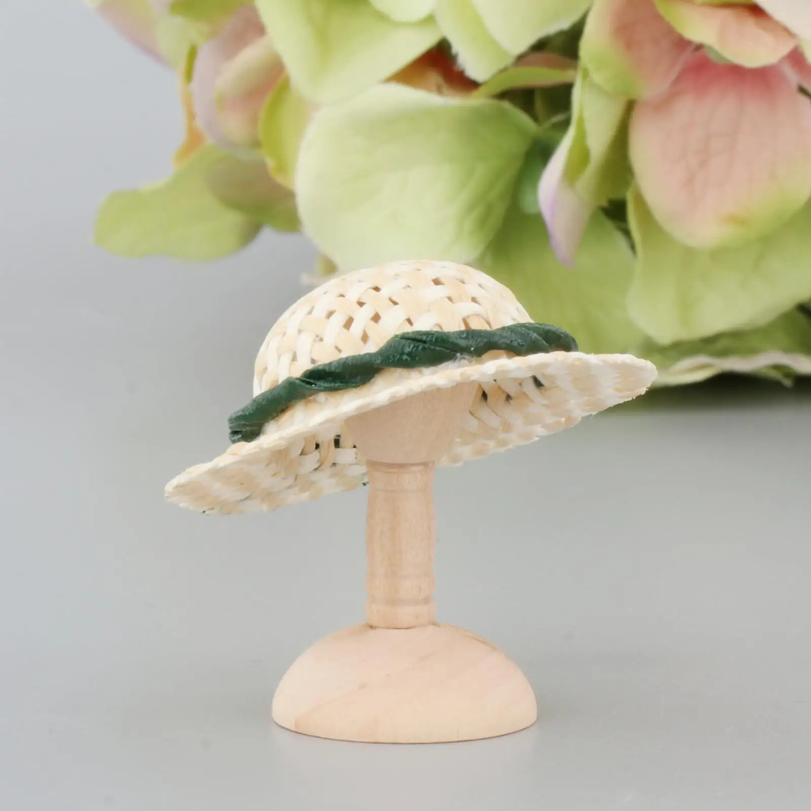 

1/12 Dollhouse Doll Hat And Hat Rack Doll House Decration Children Gifts