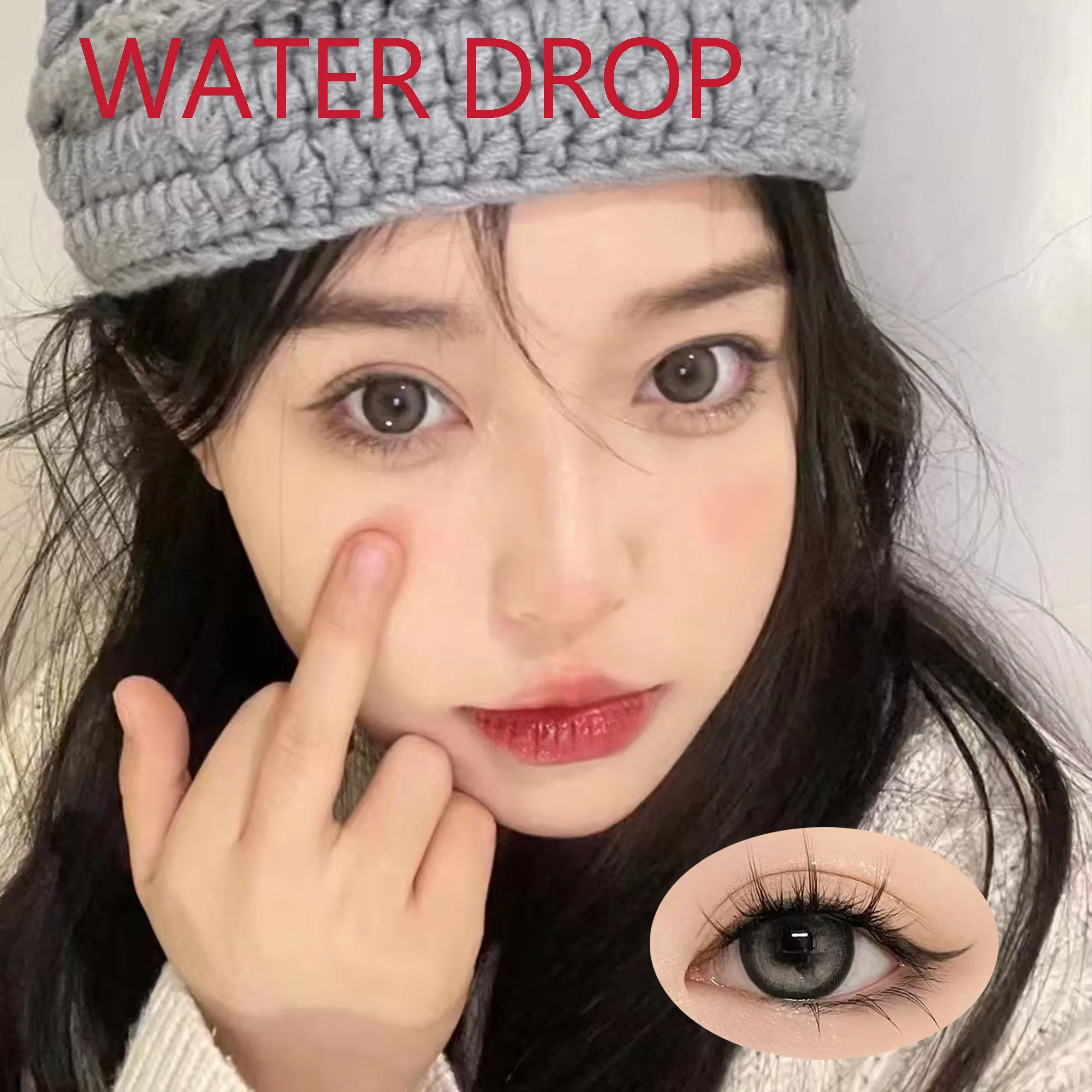 

ViviGo Dolly Eyewear Accessories 14.50mm Cosmetic Eyes Contact Lens with Power lentes de contacto Water Drop