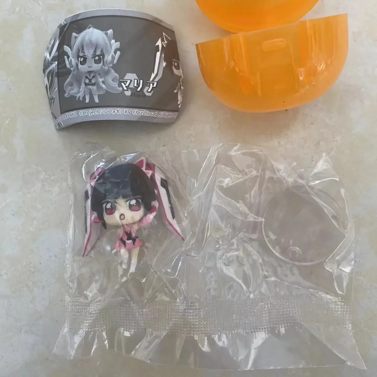 Фигурка игрушки Gacha масштабная модель Senki Zessho Symphogear аниме Tachibana Hibiki Kazanari Tsubasa