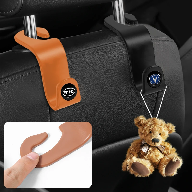 Органайзер-вешалка на заднюю опору головы универсальная для автомобиля Toyota TRD Rav4 Avensis Yaris Levin Reiz Crown Vios.