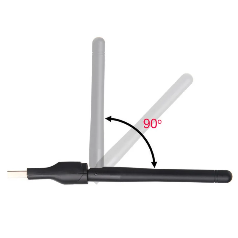 Фото USB-адаптер Wi-Fi 150 Мбит/с MT7601, 2,4 ГГц, беспроводная сетевая карта 802.11 b/g/n, Wi-Fi-приемник, LAN-донгл для ТВ-приставки RTL8188 №4