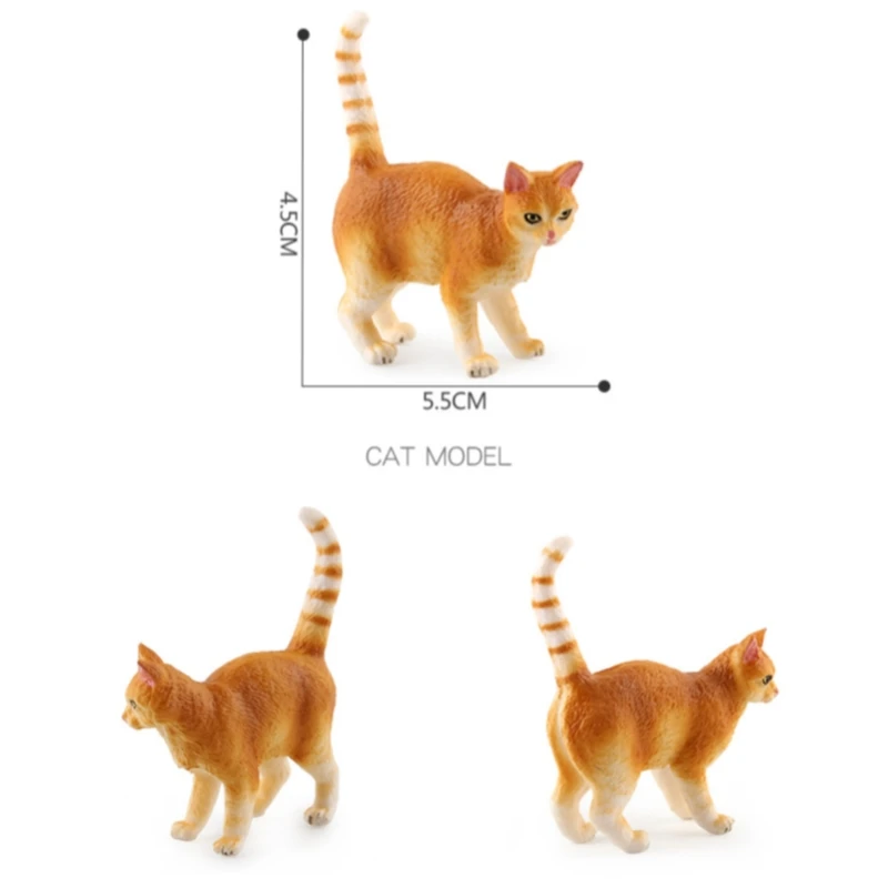 Миниатюрные фигурки фермерских кошек