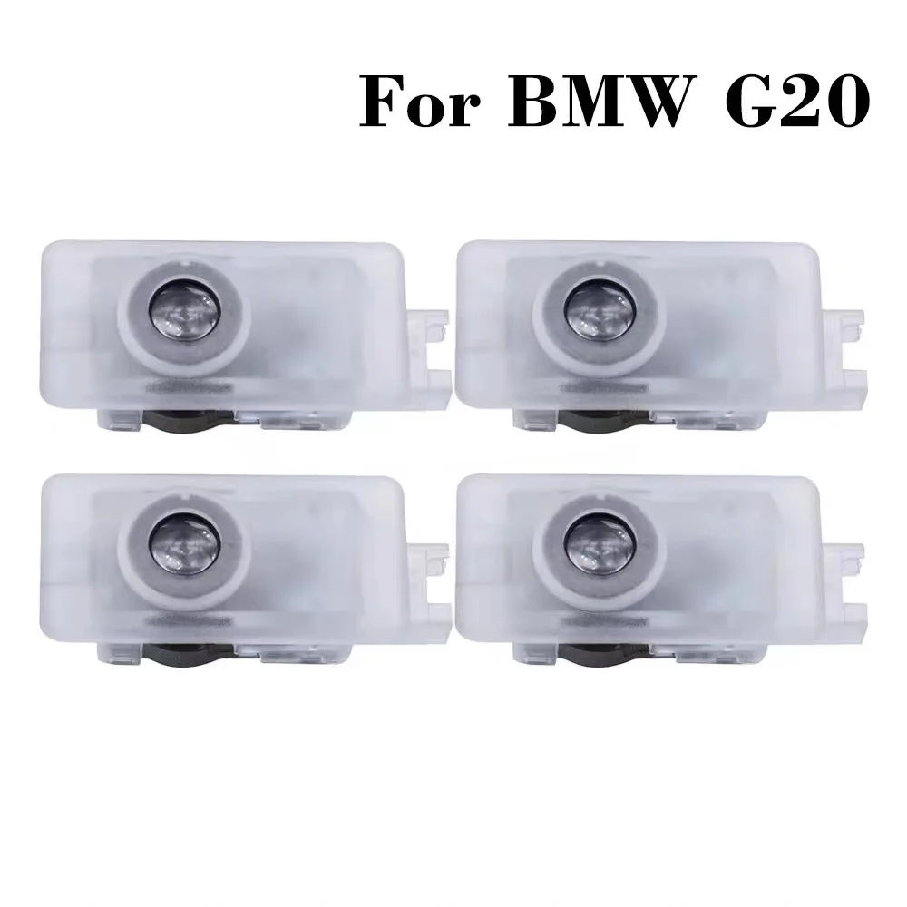 

2/4PCS Car LED Door Logo Lights Laser Projector Courtesy Lamp Auto Accessories For G02 G07 G20 G21 G22 G29 F40 Z4 M4 M