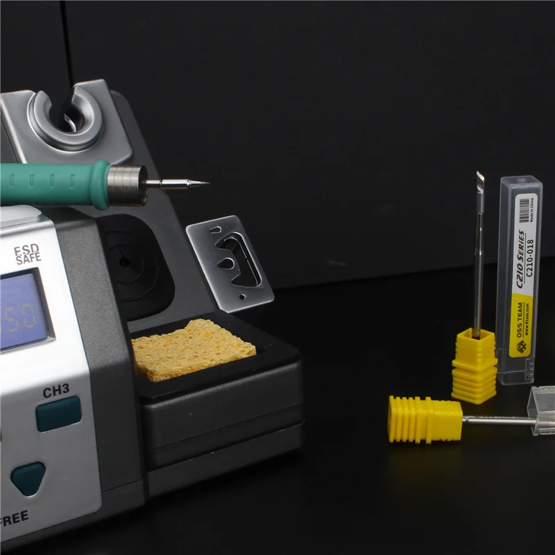 Универсальный сварочный наконечник OSS C210 для картриджа Paverty Ph Somalilandornalist Station JBC T210