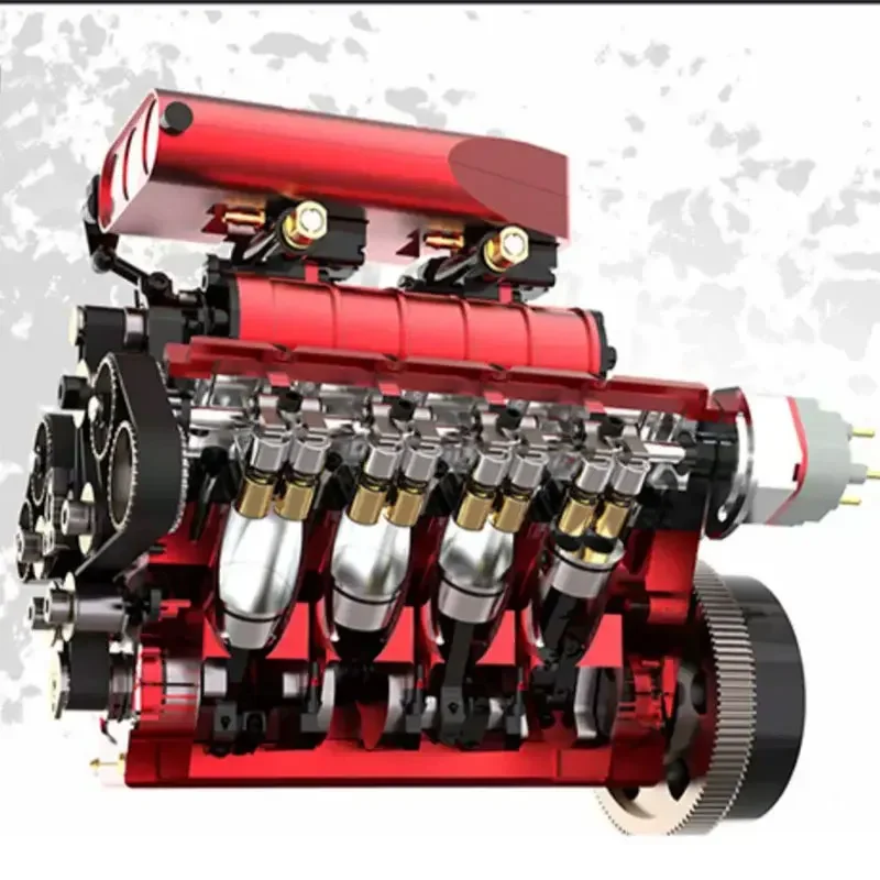 Двигатель TOYAN V8 двигатель 28 куб.см с наддувом восьмицилиндровый бензиновый