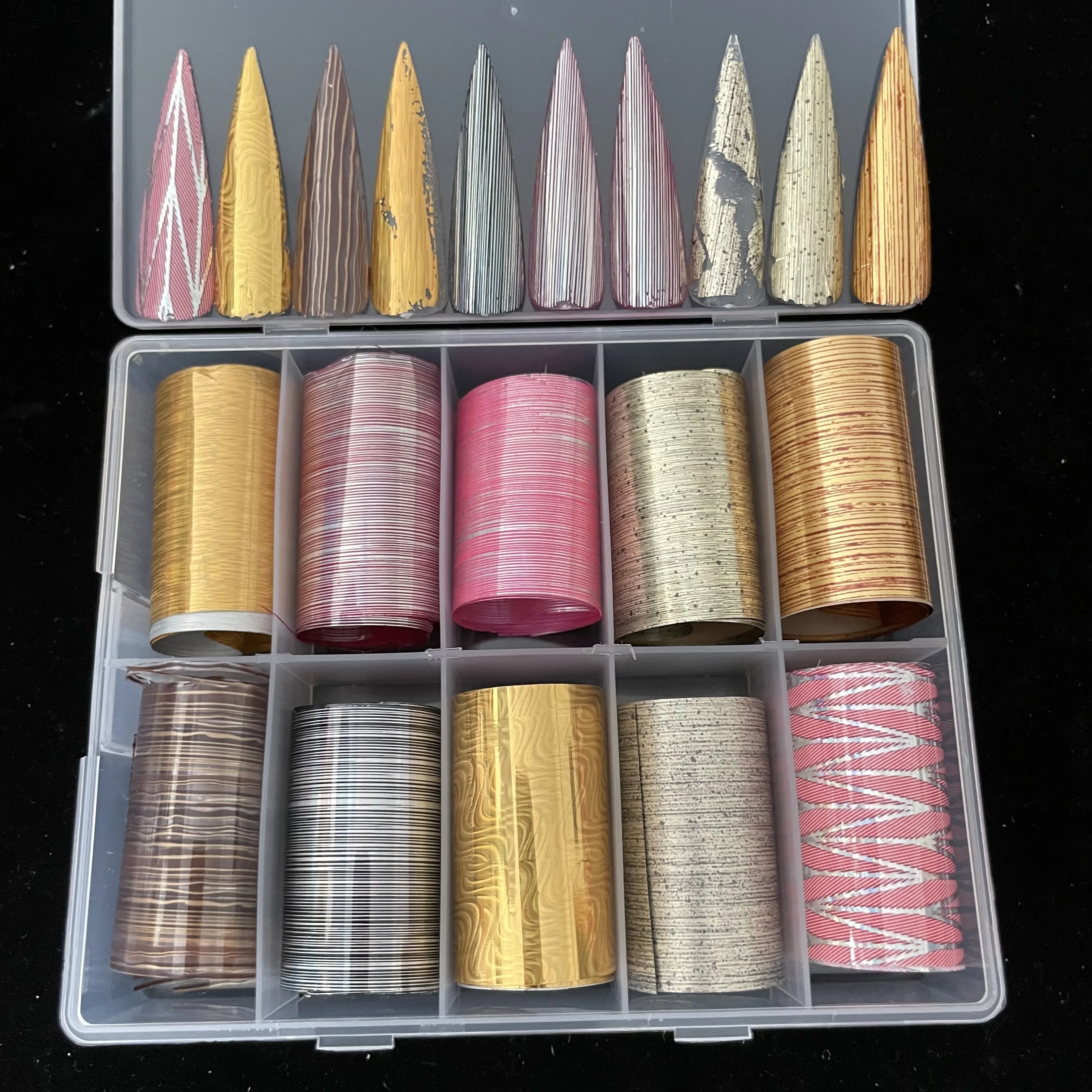 

Золотая матовая Фольга для ногтей XueQun 4*100 см, переводная бумага для ногтей