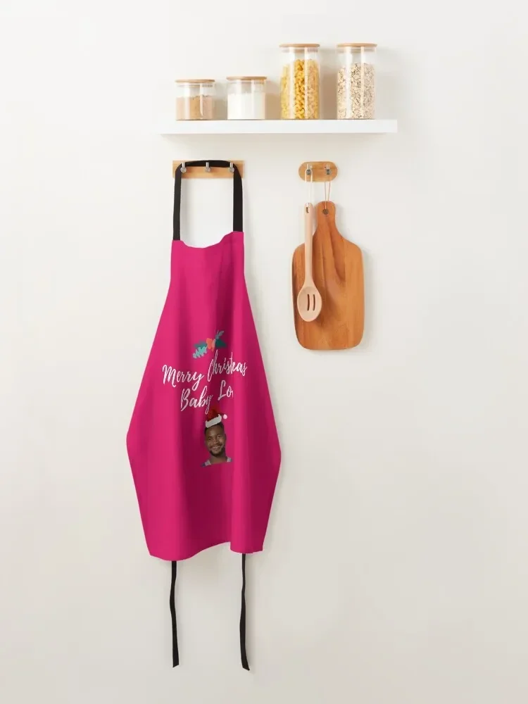 90 Day Fiance - Sojaboy Merry Christmas Baby Love Apron Kitchen Tools Chef Uniform Women barber uniform