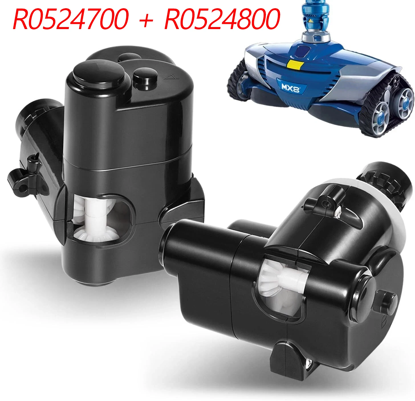 Фото 2 шт. R0524700 и R0524800 боковое устройство управления A&B для Zodiac Baracuda MX8 Elite Cleaner в земле автоматический робот-пылесос для бассейна №1