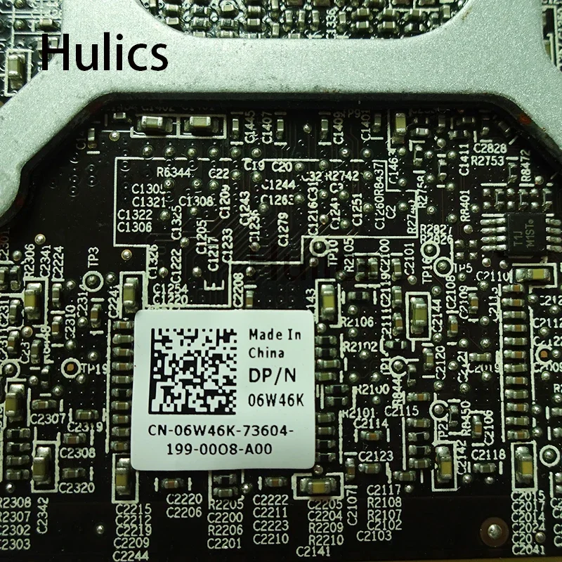 Hulics Б/у HD6970 HD6970M 2 ГБ 109-C29647-00 216- 081100 Видеокарта CN-06W46K 192-03CU-A00