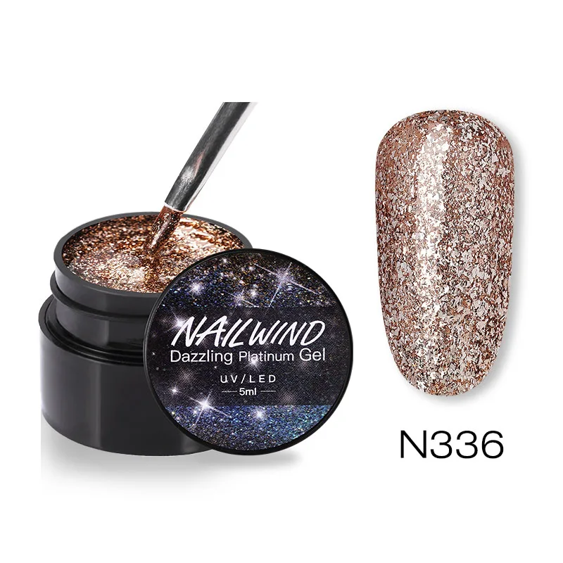 

NAILWIND 5ml Gel Nail Polish Semi-permanent UV Nail Polish Gel Varnishes Glitter Hybrid Led Esmatles Gel Diamond Nail Art Design