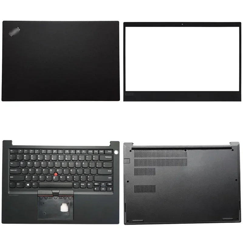 

New Original Laptop Case For Lenovo Thinkpad E14 R14 Gen1 2020 LCD Back Cover Front Bezel Palmrest Bottom Base Case Keyboard