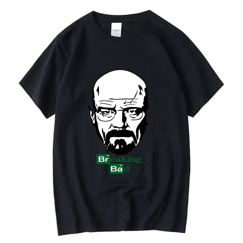 

FPACE high quality T-shirts 100% cotton breaking bad print loose summer short sleeve Casual O Neck funny Men T Shirt tees male