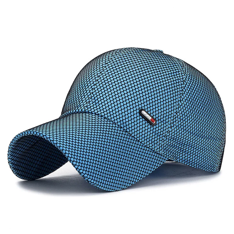 

Unisex Breathable Full Mesh Baseball Cap Quick Dry Running hat Lightweight Cooling Water Sports Hat