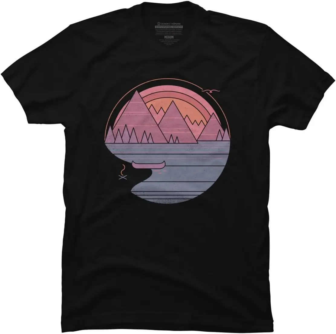Мужская футболка Design By Humans The Mountains Are Calling by Thepapercrane -