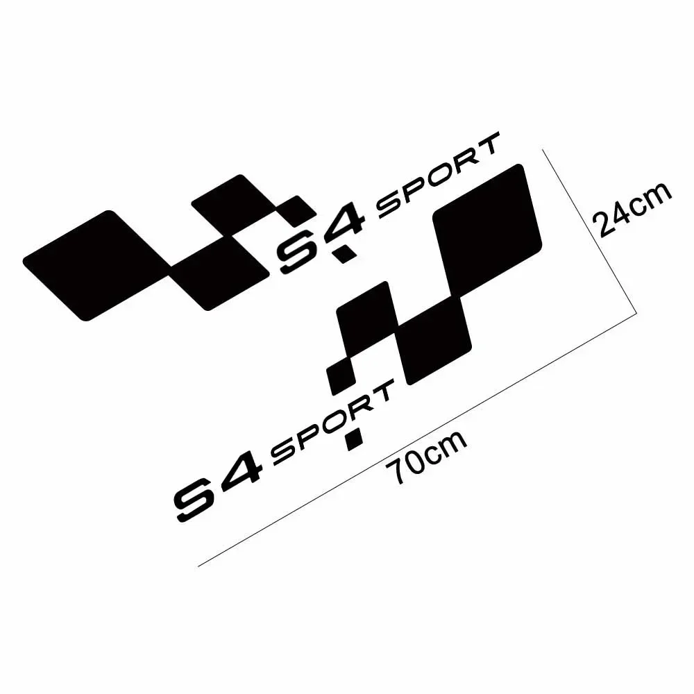 2 шт. виниловая наклейка на боковую дверь автомобиля пленка для внешнего