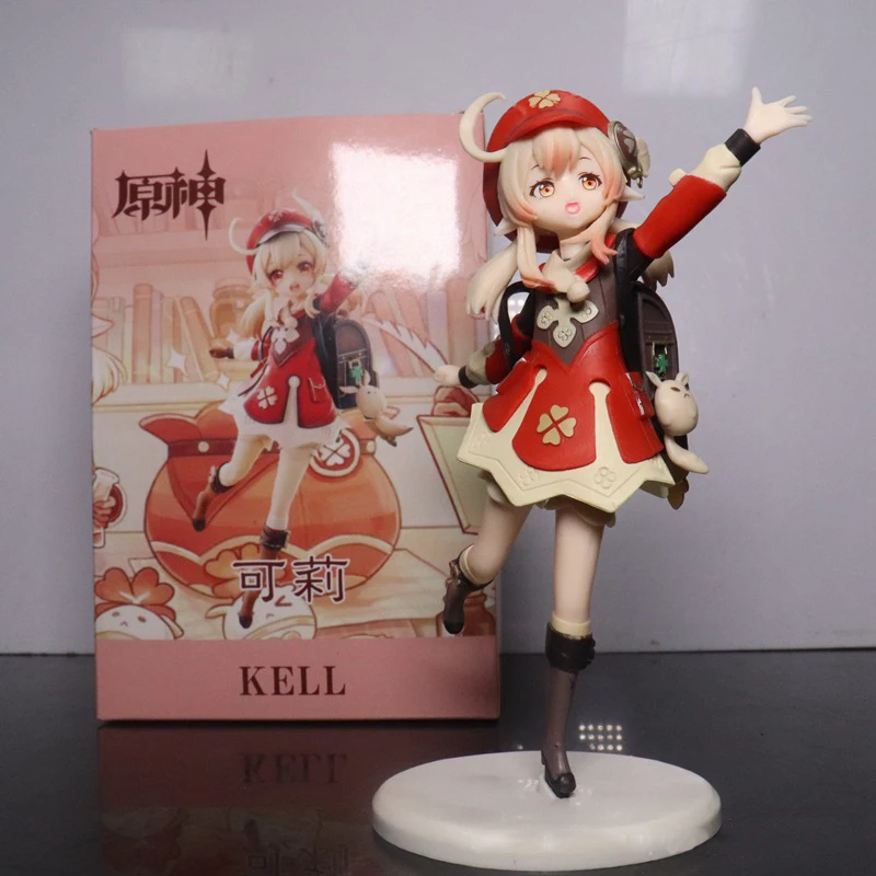 

16cm Spark Knight Genshin Impact Klee Action Figures Game Figure Model Cartoon Ornament Christmas Gifts For Children