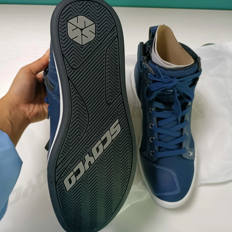 Новинка мотоциклетные ботинки SCOYCO для мужчин и женщин повседневная обувь