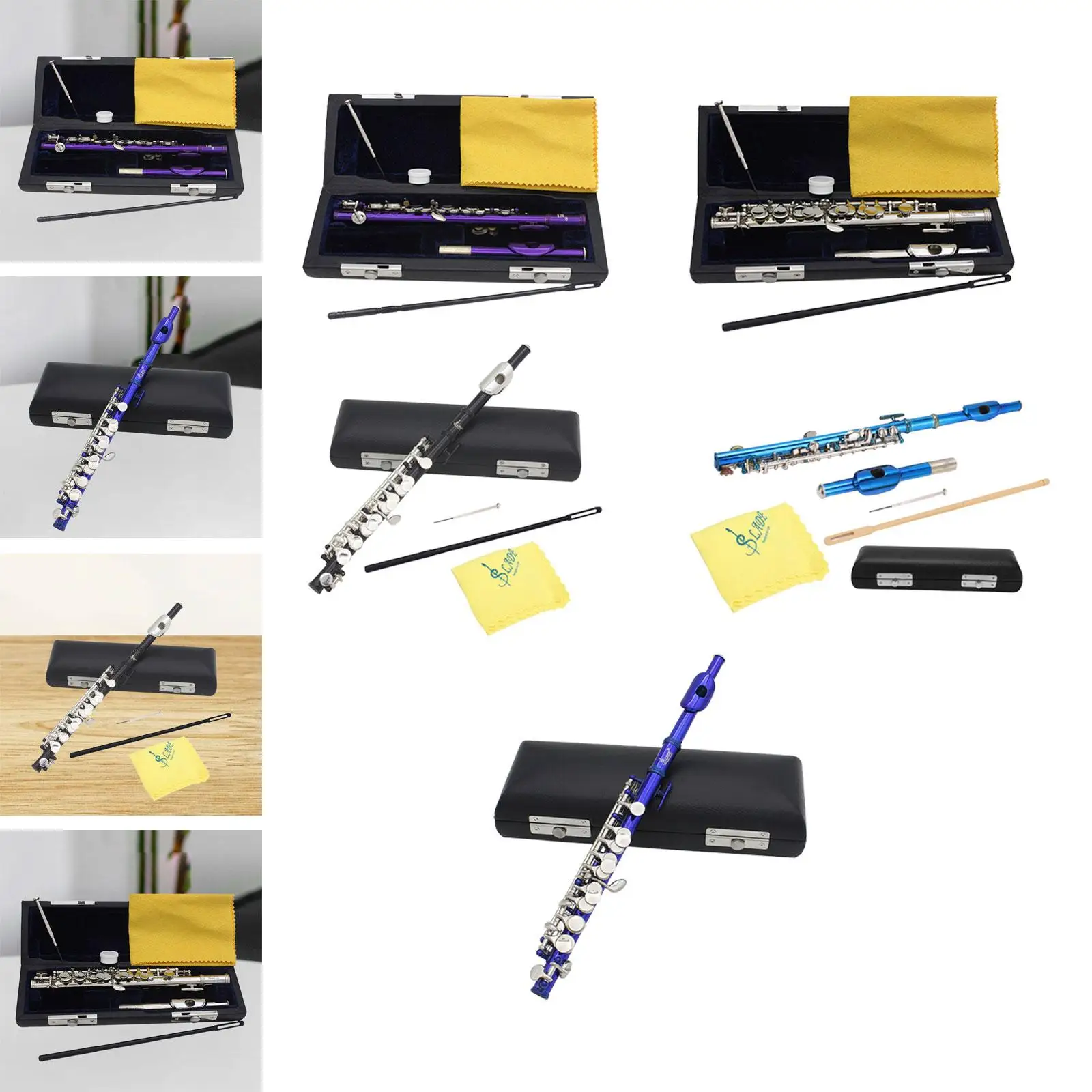 Легкий пикколо удобный для игр портативный качественный звуковой ключ C 16