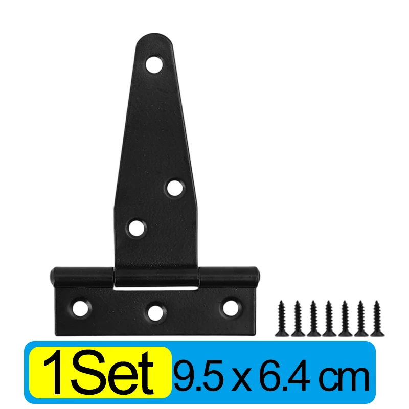 

Черные усиленные железные петли 3/4/6 дюймов