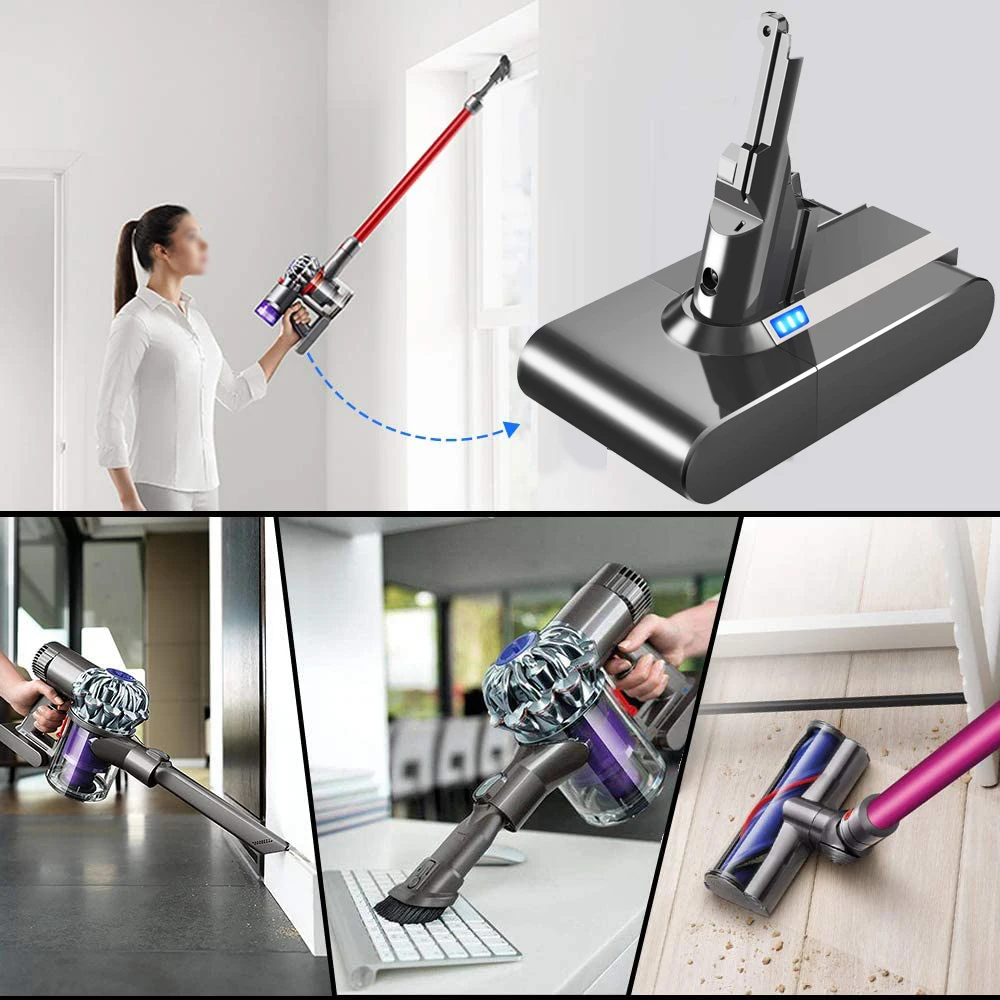 Портативный пылесос Dyson V8 без шнура портативный мини-пылесос 21 6 в 6000 мАч класс A +++