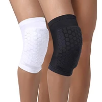 honeycomb knee compression collision avoidance knee sleeve with patella gel pad for pain relief basketball cycling knee pads