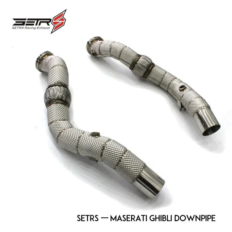Фото Подходит для пакета Maserati Ghibli. Теплоизоляционная секция. Прямой перепуск. Звуковые волны. №2