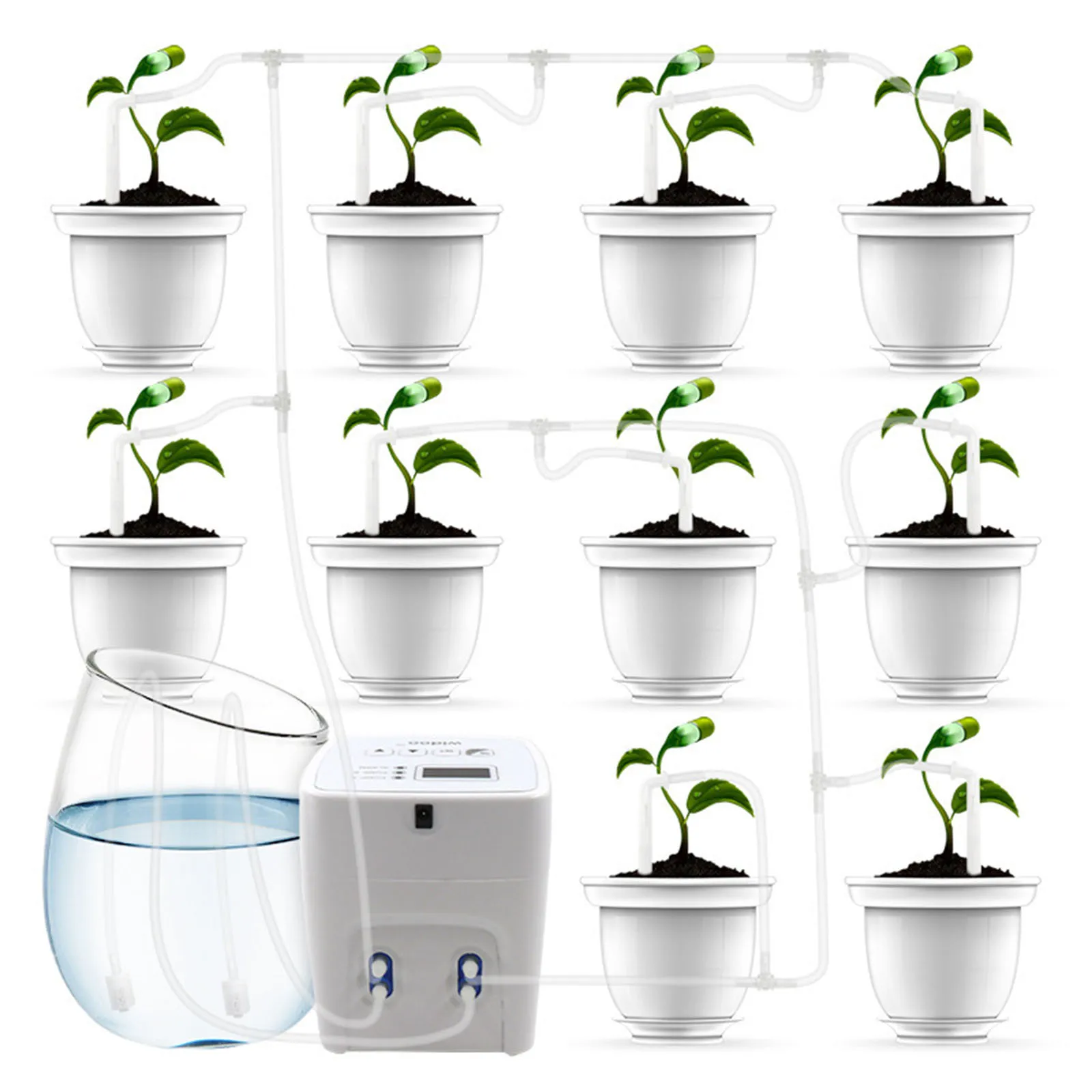 

Система автоматического орошения, двойной насос, таймерное устройство для полива, устройство для полива растений с наземными вставками, на...