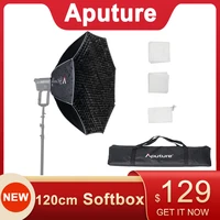 aputure light ocatdome 120 octagon softbox soft light bowens mount light modifier for aputure 300x 120d ii 300d ii 120d 120t