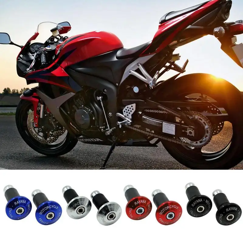 

Motorcycle Handle Bar Grips Anti Vibration Slider Plug Grips For Motorbikes Vintage Universal Scooter Handle Bar Grips Bike Tool