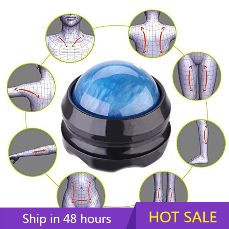 

Massage Roller Ball Massager Body Therapy Foot Back Waist Hip Relaxer Stress Release Muscle Relaxation