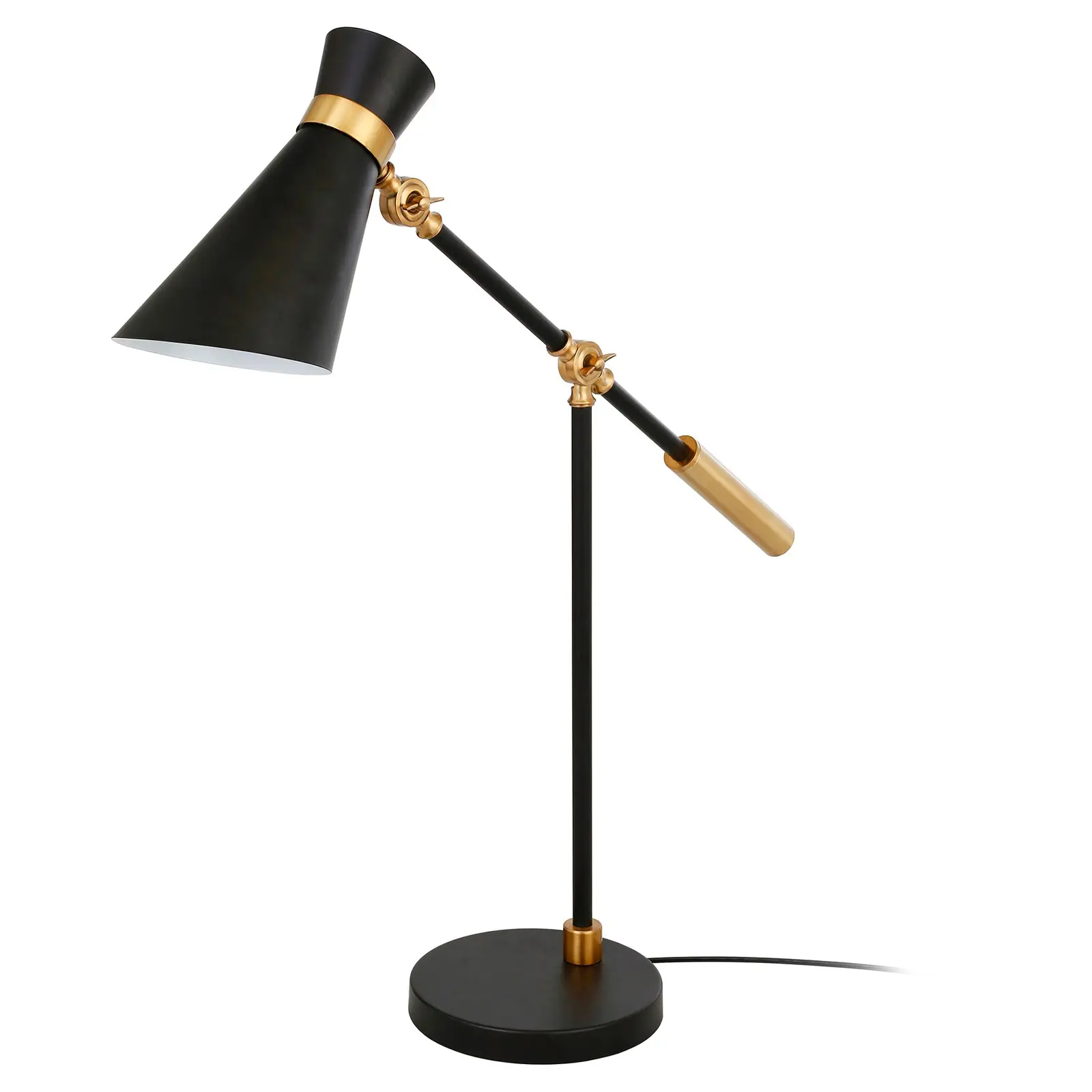 

HMTX Industrial Metal Two-Tone Table Lamp